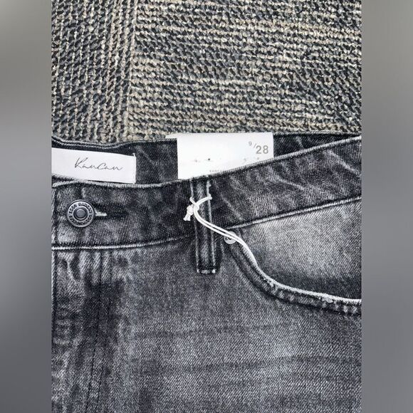 Kancan Distressed Black Jean Shorts - Picture 3 of 3